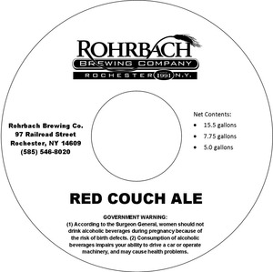 Rohrbach Red Couch Ale