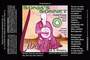 The Libertine Pub And Brewery Sonjas Sonnet