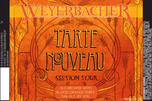 Weyerbacher Tarte Nouveau