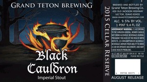 Grand Teton Brewing Company Black Cauldron February 2015