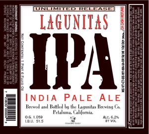 The Lagunitas Brewing Company IPA February 2015