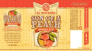 Rj Rockers Brewing Company Son Of A Peach Wheat February 2015