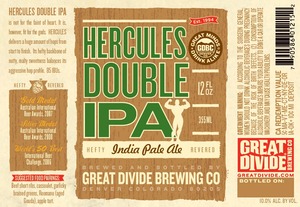 Great Divide Brewing Company Hercules Double IPA