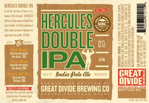 Great Divide Brewing Company Hercules Double IPA