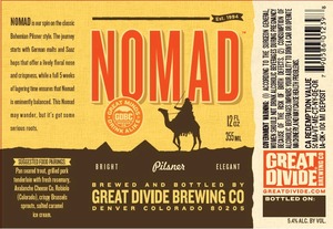 Great Divide Brewing Company Nomad