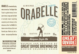 Great Divide Brewing Company Orabelle