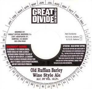 Great Divide Brewing Company Old Ruffian