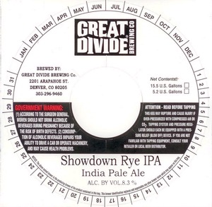 Great Divide Brewing Company Showdown