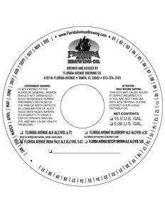 Florida Avenue Brewing Co Florida Avenue India Pale Ale February 2015