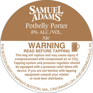 Samuel Adams Potbelly Porter February 2015