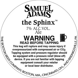 Samuel Adams The Sphinx February 2015