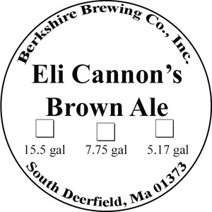 Berkshire Brewing Company Eli Cannon's Brown Ale
