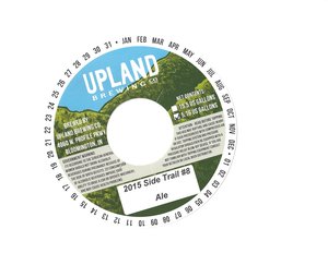 Upland Brewing Company 2015 Side Trail #8