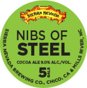 Sierra Nevada Nibs Of Steel February 2015