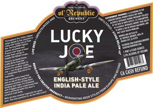 Ol' Republic Brewery Lucky Joe