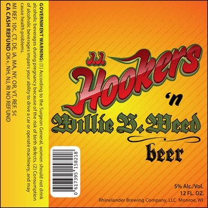 Hookers 'n Willie B Weed March 2015
