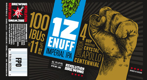 Revolution Brewing 1z Enuff February 2015