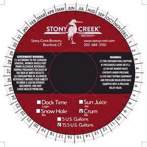 Stony Creek Brewery Crum February 2015