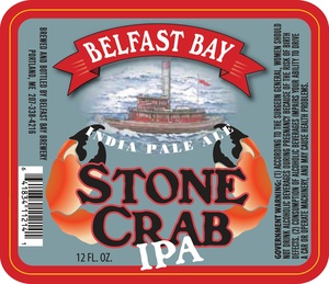 Belfast Bay Stone Crab IPA March 2015