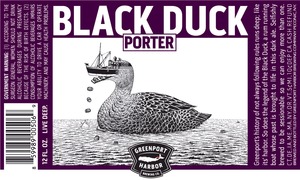 Greenport Harbor Brewing Co. Black Duck Porter