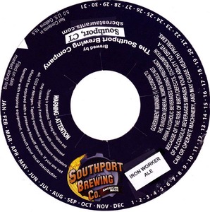 Southport Brewing Company Iron Worker Ale February 2015