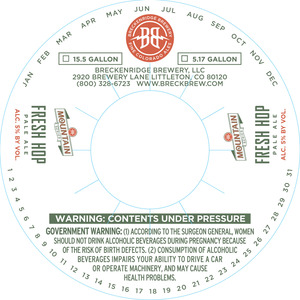 Breckenridge Brewery Fresh Hop Pale Ale