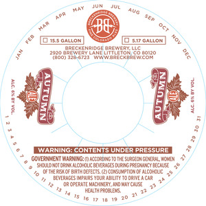 Breckenridge Brewery Autumn Ale