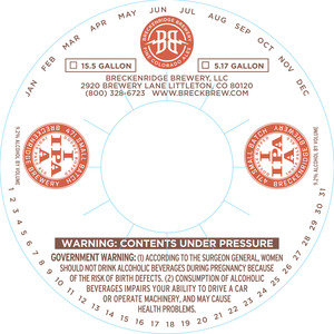 Breckenridge Brewery 471 IPA