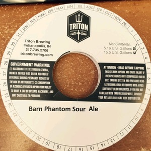 Triton Brewing Barn Phantom Sour