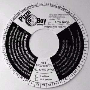 Pizza Boy Brewing Co. Arck Angel