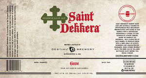 Saint Dekkera Gose