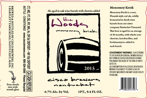 Cisco Brewers Monomoy Kriek February 2015