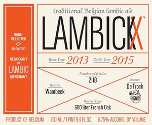 Lambickx De Troch February 2015