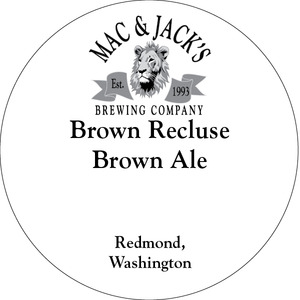 Mac & Jack's Brewing Company Brown Recluse February 2015