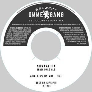 Brewery Ommegang Nirvana IPA