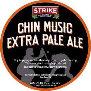 Strike Brewing Co Chin Music March 2015