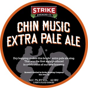 Strike Brewing Co Chin Music