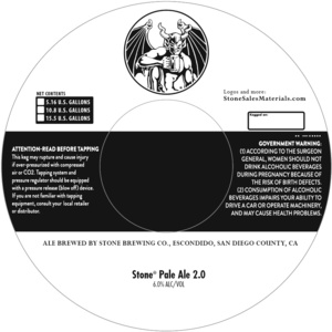 Stone Pale Ale 2.0 February 2015