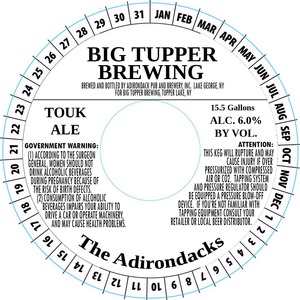 Big Tupper Brewing Touk