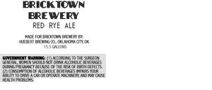 Bricktown Brewery Red Rye Ale