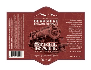 Berkshire Brewing Company Steel Rail