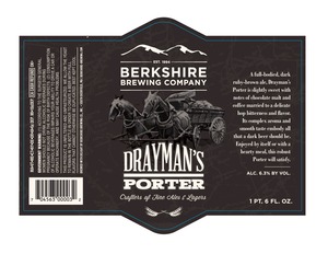Berkshire Brewing Company Drayman's Porter