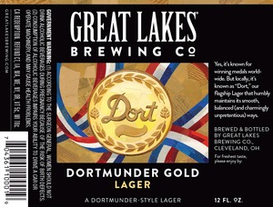 The Great Lakes Brewing Co. Dortmunder Gold
