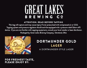 The Great Lakes Brewing Co. Dortmunder Gold February 2015