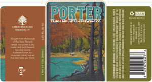 Tahoe Mountain Brewing Co. Porter February 2015
