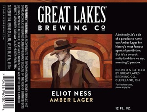 The Great Lakes Brewing Co. Eliot Ness February 2015