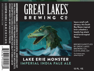 The Great Lakes Brewing Co. Lake Erie Monster February 2015