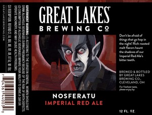 The Great Lakes Brewing Co. Nosferatu