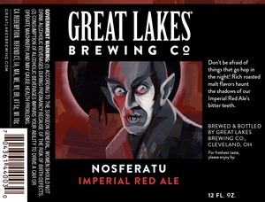 The Great Lakes Brewing Co. Nosferatu February 2015