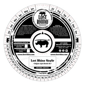 Lost Rhino Single February 2015